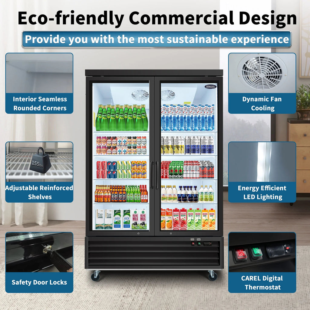 Glass Door Merchandiser Refrigerator 44.7 Cu.ft Z16450