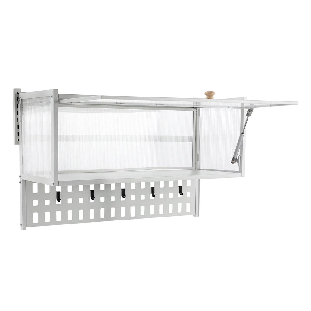 Wall Mounted Cabinet with 5x Hooks W3746