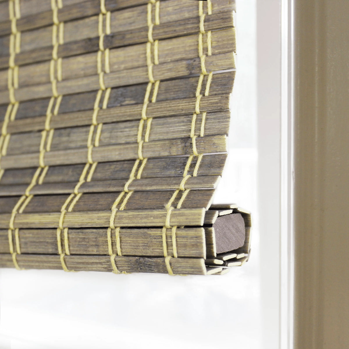 Cordless Privacy Weave Roman Shade F40431