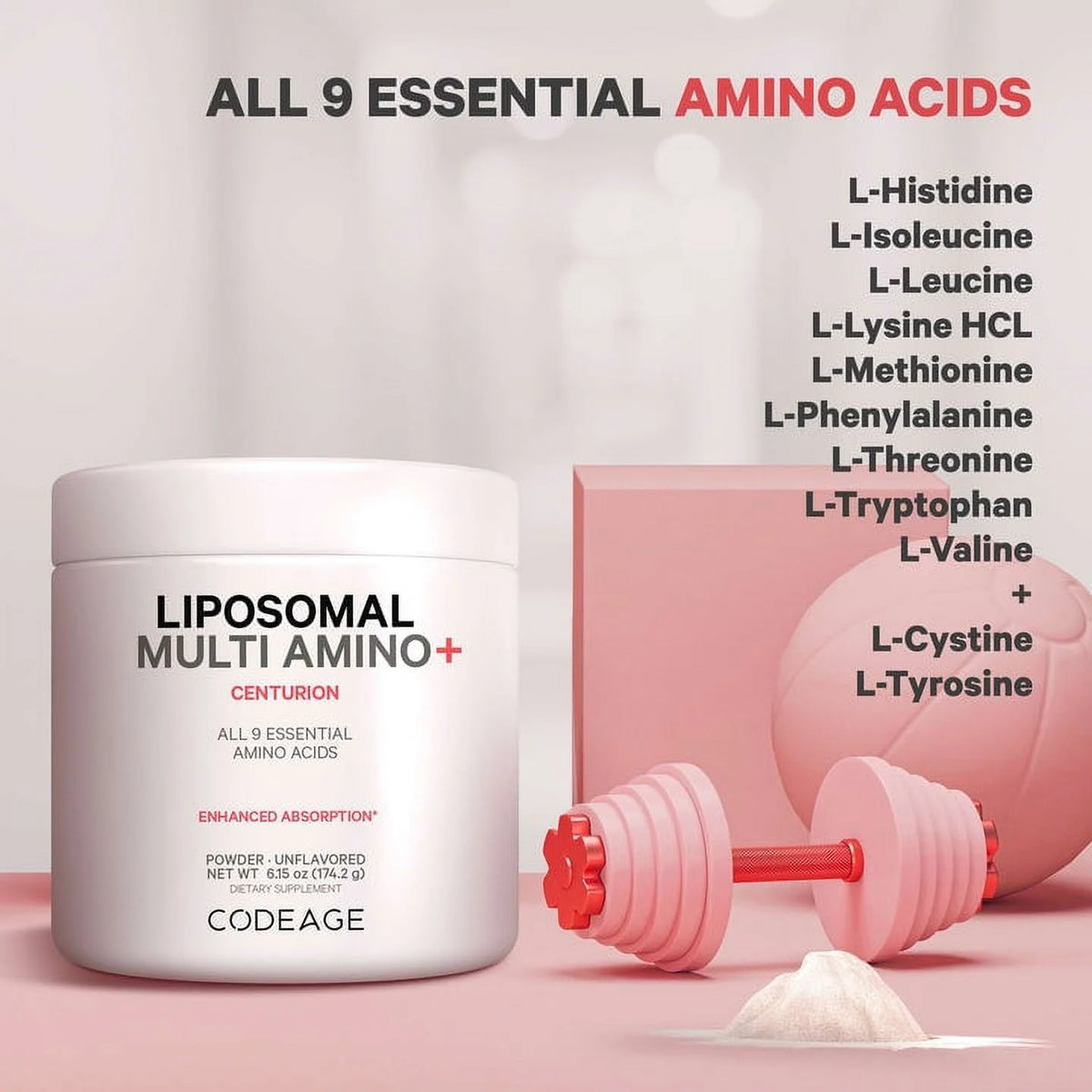 6.15 oz Amino Acid Powder Supplement Y603682