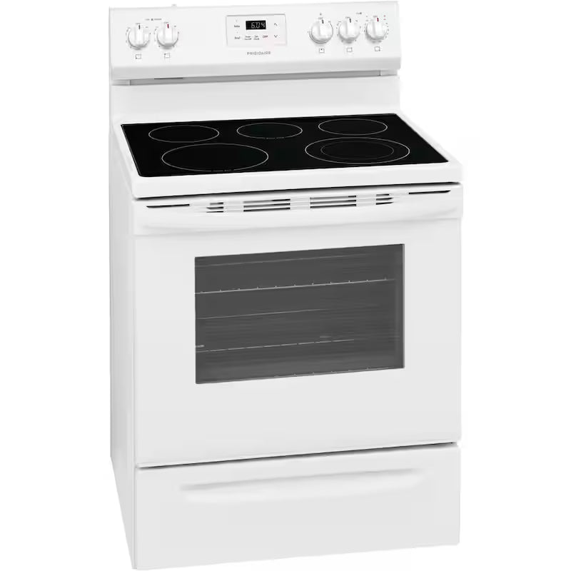 Electric Range with Manual Clean in White I1808