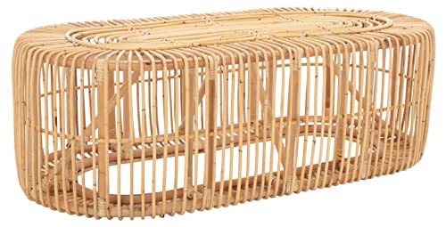 Rattan Oval Coffee Table A4381