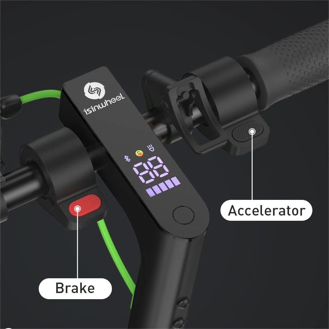 Electric Scooter, 18.6 MPH, 350W Motor, 8.5-inch Inflatable Tires C75118