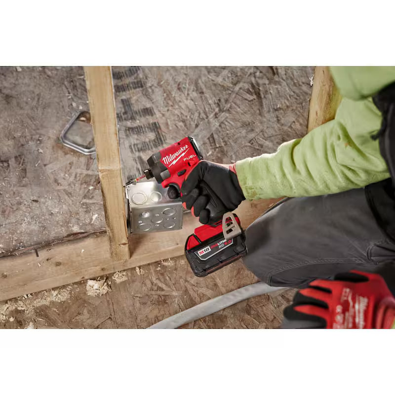18-Volt Brushless Cordless 1/4 in. Hex Impact Driver and 7-1/4 in. Circular Saw A363