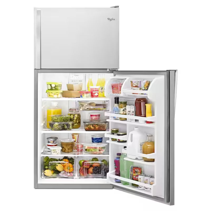 18.25 cu. ft. Top Freezer Refrigerator in Monochromatic Stainless Steel R844546