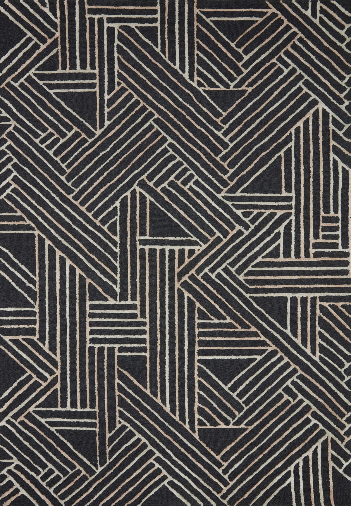 Charcoal Neutral 8'6 x 12' Rug X11130