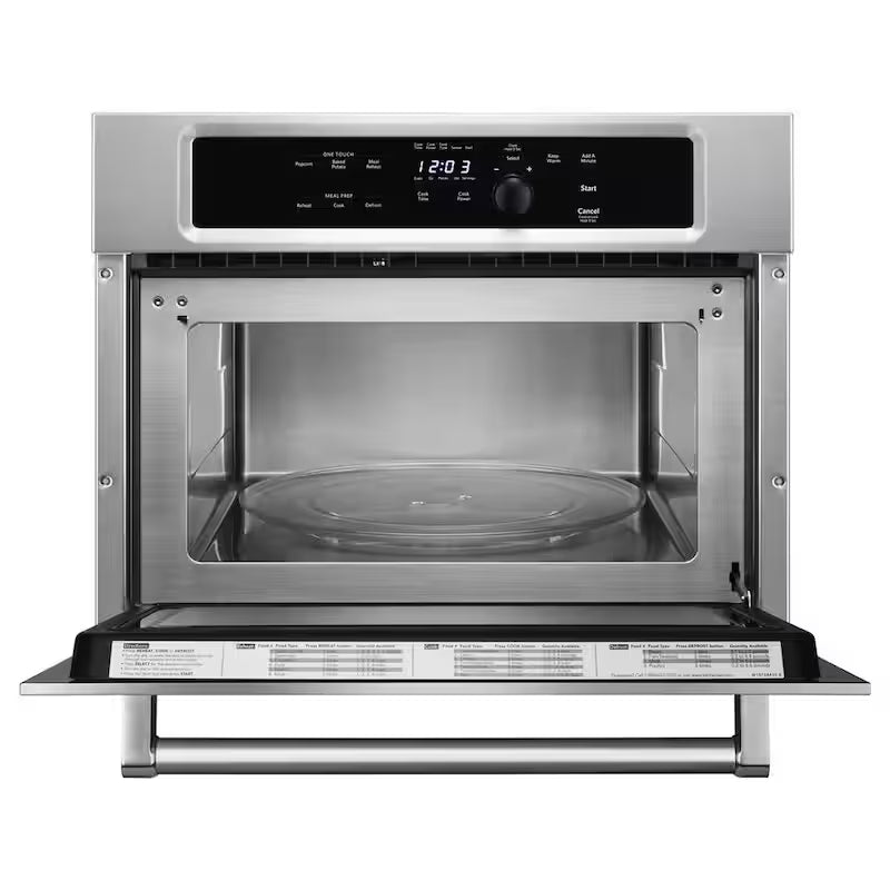 Built-In Microwave in Stainless Steel A158
