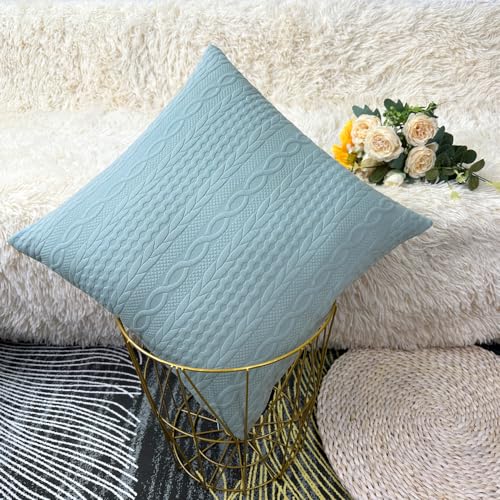Pack of 2 Super Soft Patterned Red Cushion Covers 18 x 18 inch L172505