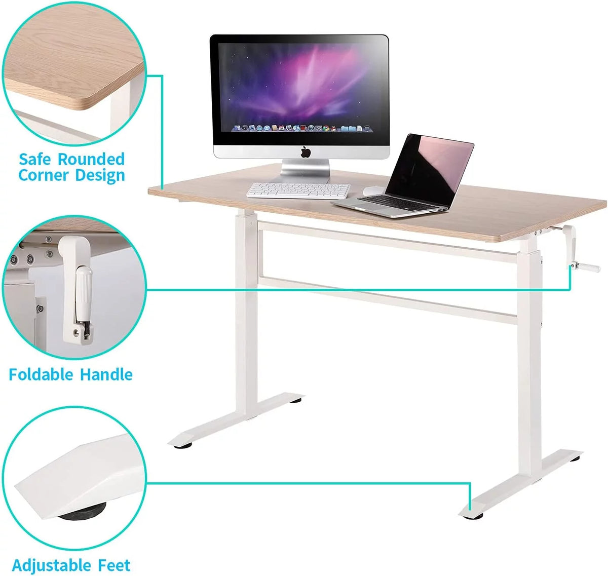 Adjustable Height Heavy Duty Game Desk R85465