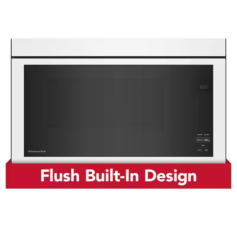 White 1000-Watt Over-the-Range Microwave V113109