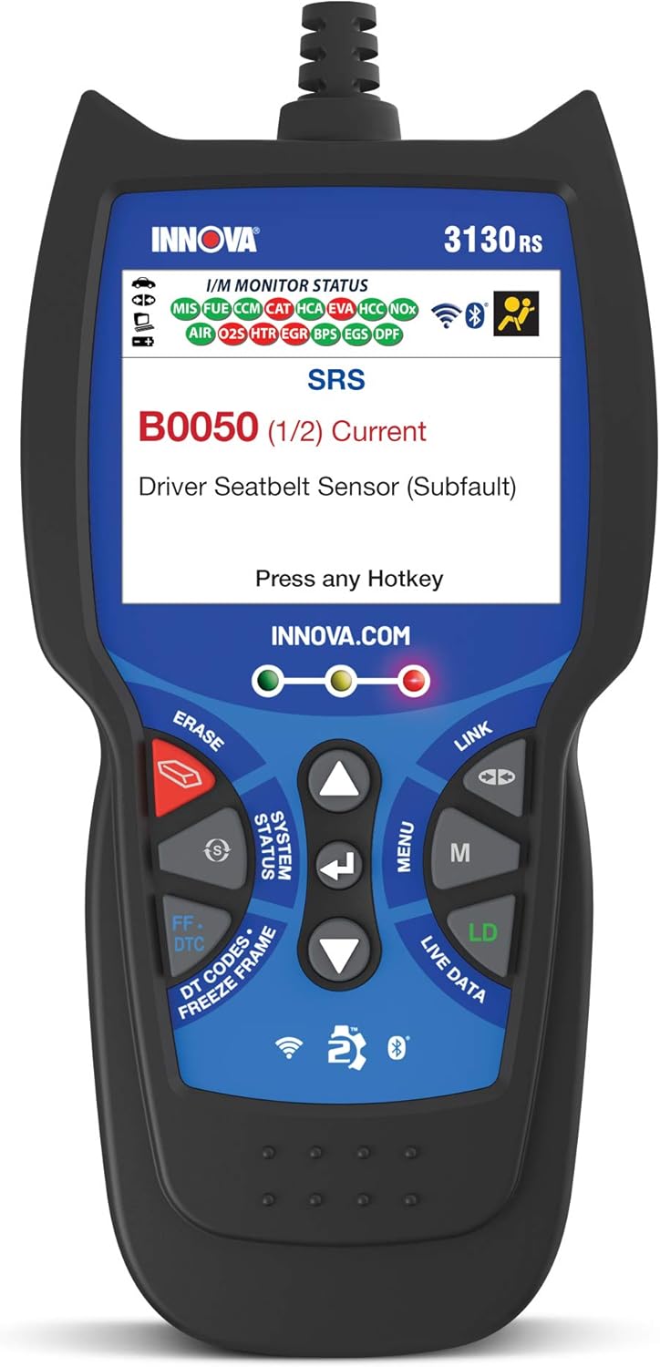 OBD2 Scanner Car Code Reader with ABS SRS Live Data L2288