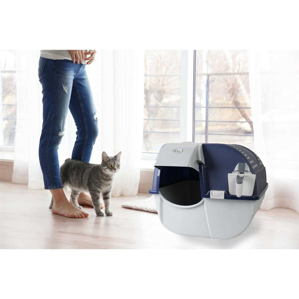 Self Cleaning Litter Box and 100 Bags B966195