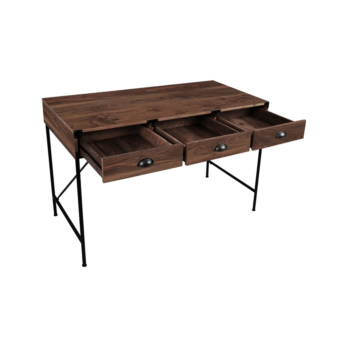47 in. Wide 3 Drawer Writing Desk J301