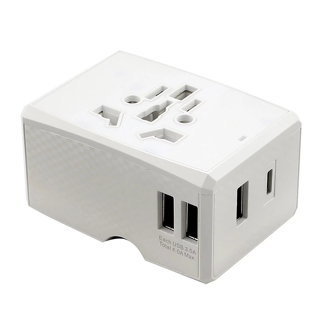 Universal Travel Adapter International Wall Charger AC Plug Adaptor with USB Type-C D546563