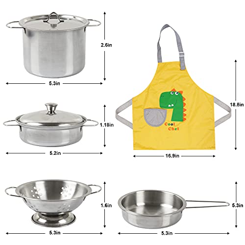 Wooden Play Food Cooking Set with Cookware Utensils D911