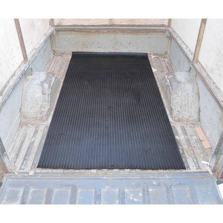 Black Heavy-Duty Rubber Cargo Mat M751607