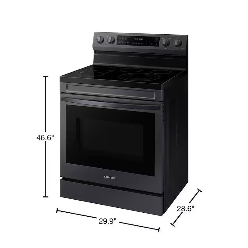 6.3 cu. ft. Convection Electric Range with AirFry E3942
