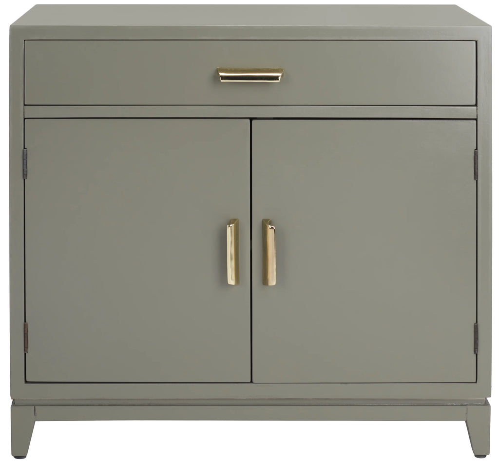 Dark Grey 2 Door 1 Drawer Chest J235471