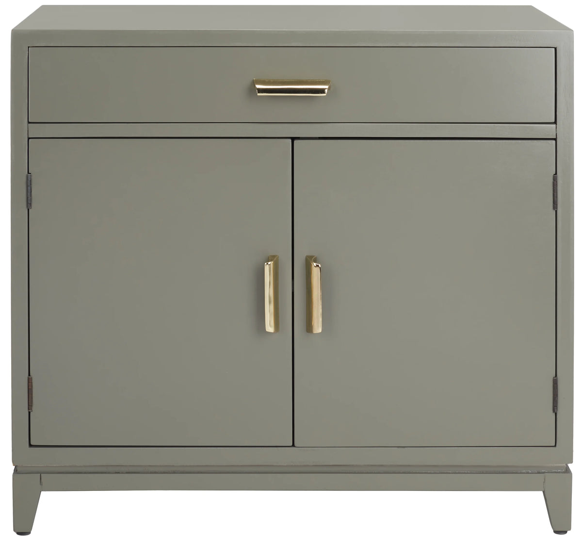 Dark Grey 2 Door 1 Drawer Chest J235471