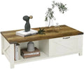 Farmhouse Coffee Table with Drawer K647654