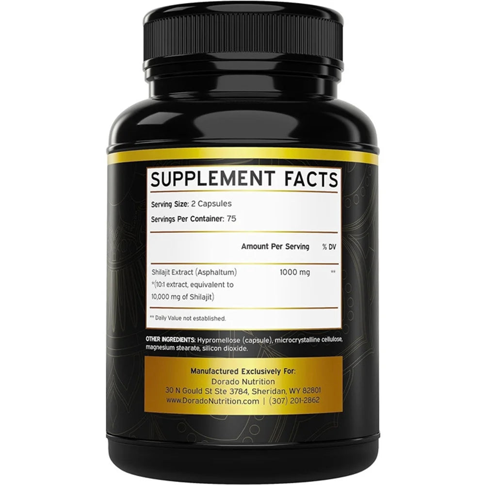 Organic Shilajit Capsules H58060