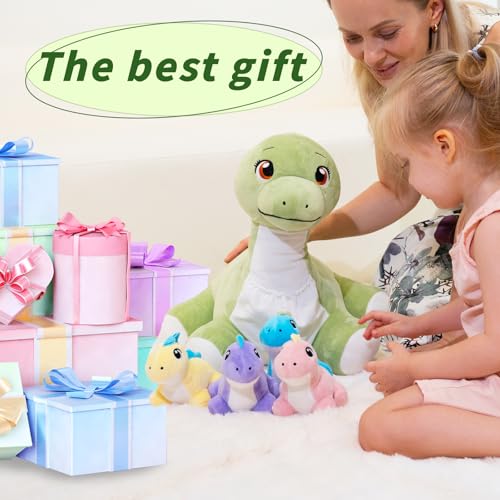 Plush Shark Stuffed Animal with Babies Set A231017