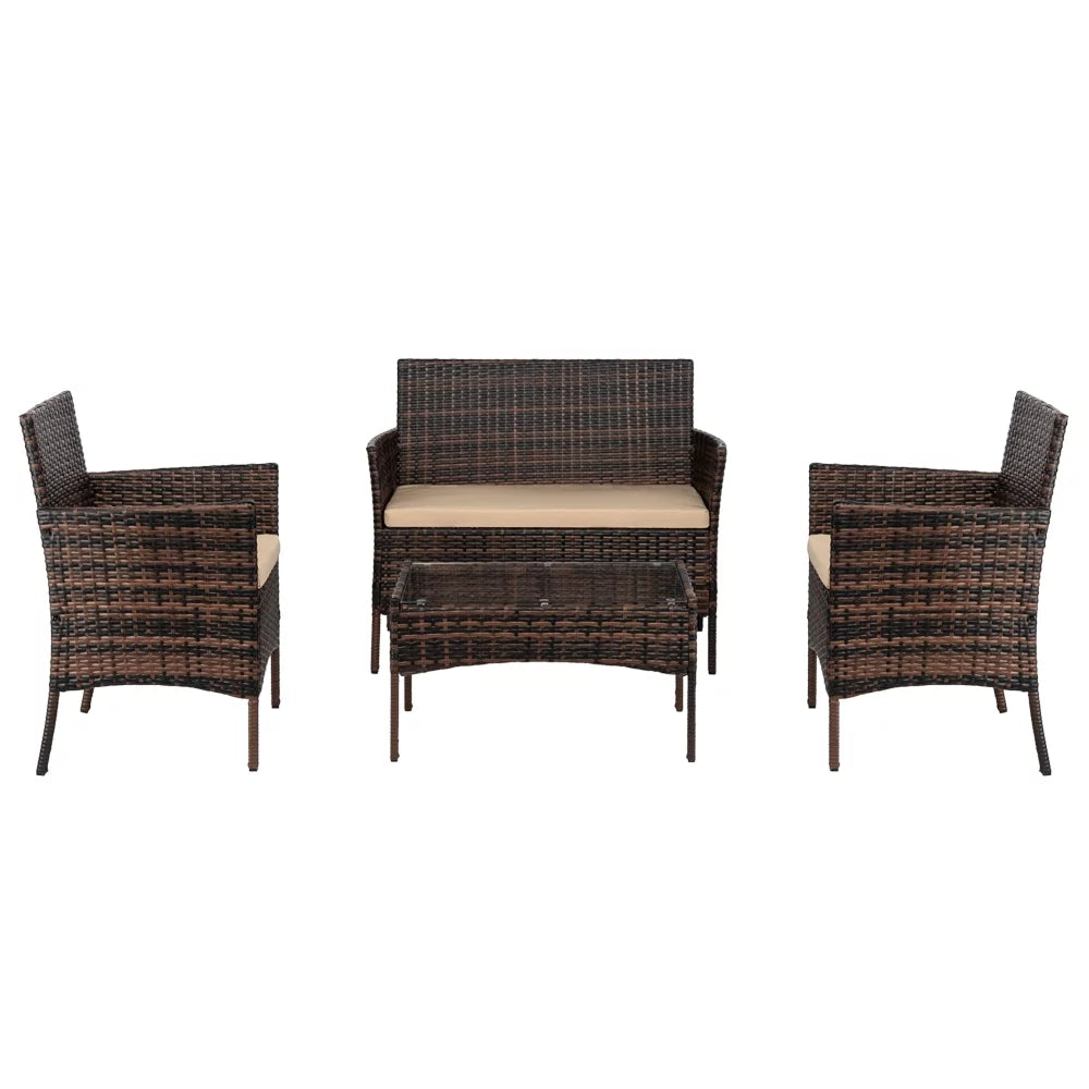 3 Piece Wicker Bistro Set U992