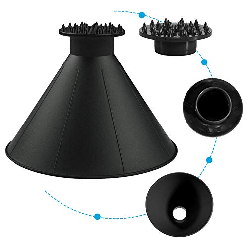 2 Pack Cone Ice Scraper with Funnel E6835