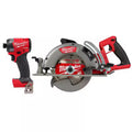 18-Volt Brushless Cordless 1/4 in. Hex Impact Driver and 7-1/4 in. Circular Saw A363