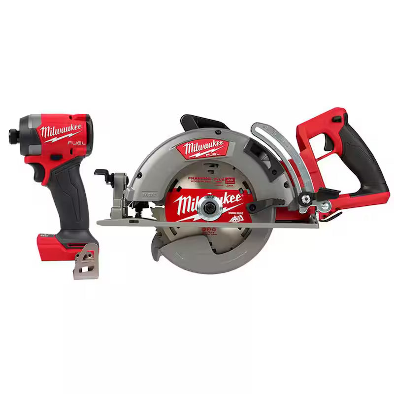 18-Volt Brushless Cordless 1/4 in. Hex Impact Driver and 7-1/4 in. Circular Saw A363