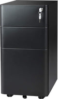 White 3 Drawer Legal Letter Size File Cabinet G681141