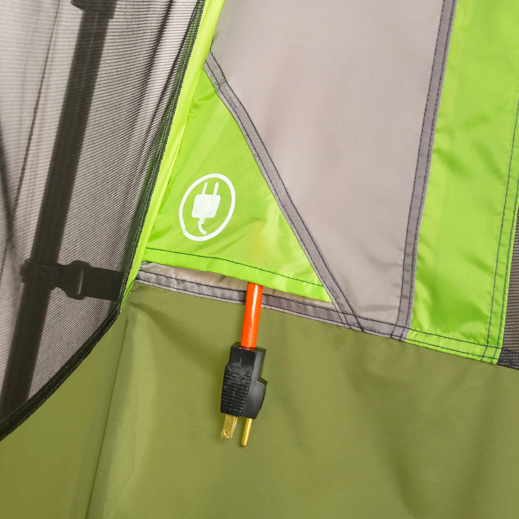 14' x 13.5' 9 Person 2 Room Instant Cabin Tent with Screen Room B2253