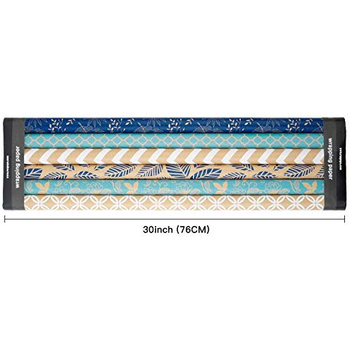 Brown Kraft Wrapping Paper 6 Roll S3223