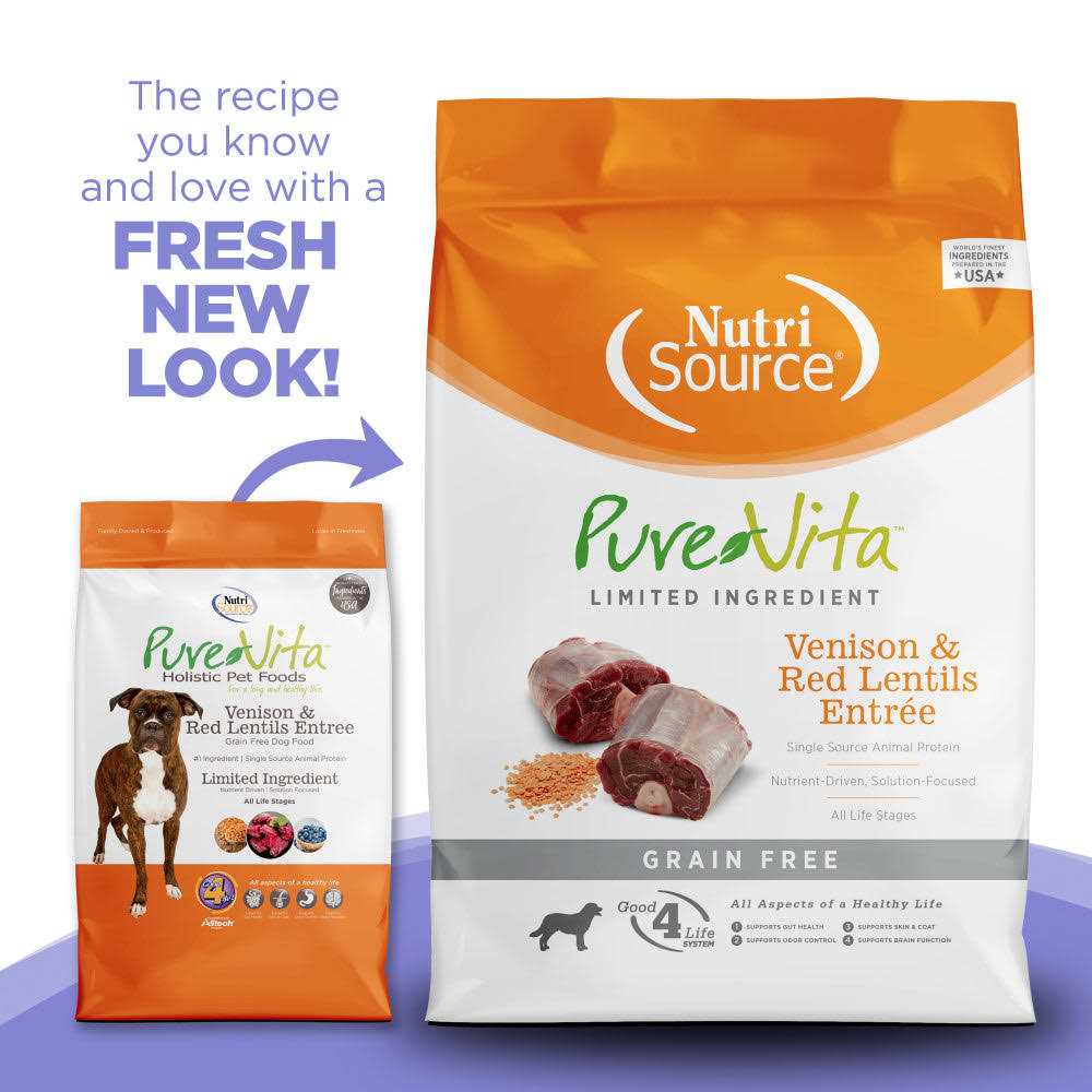Grain Free Venison Red Lentils Dog Food L43482