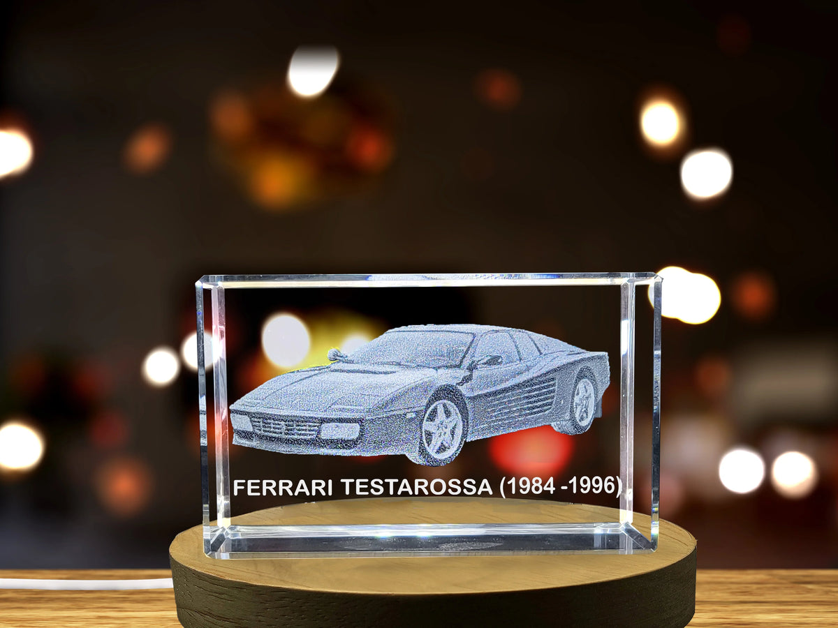3D Engraved Crystal Tribute Y678244
