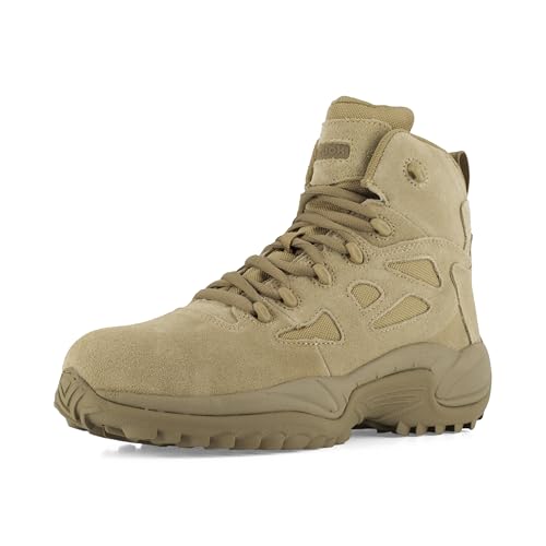 Beige Composite Toe Work Boots Y485