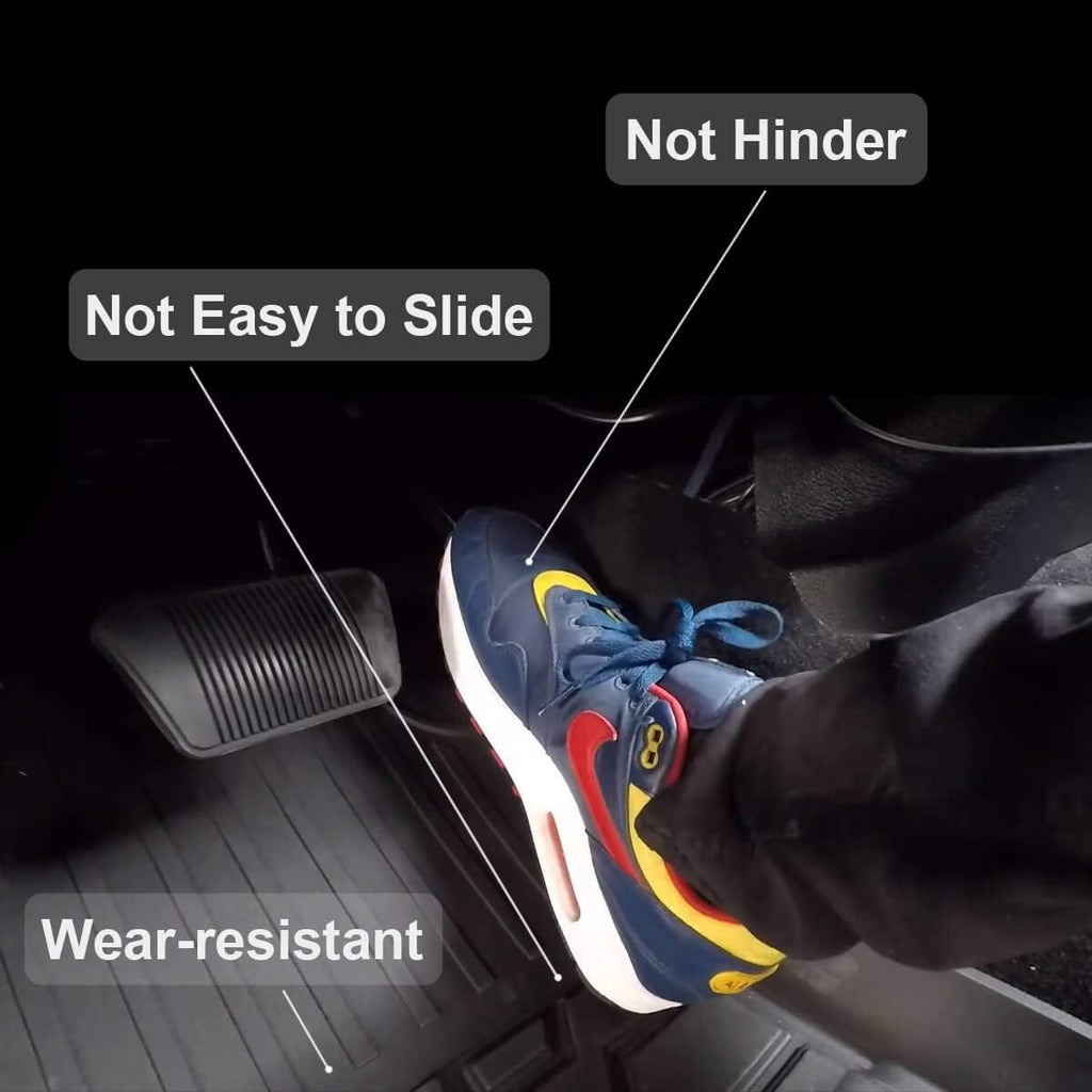 Black All Weather TPE Car Floor Mats Q845557