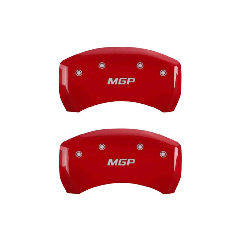 Red Brake Caliper Covers Front & Rear Set T91880