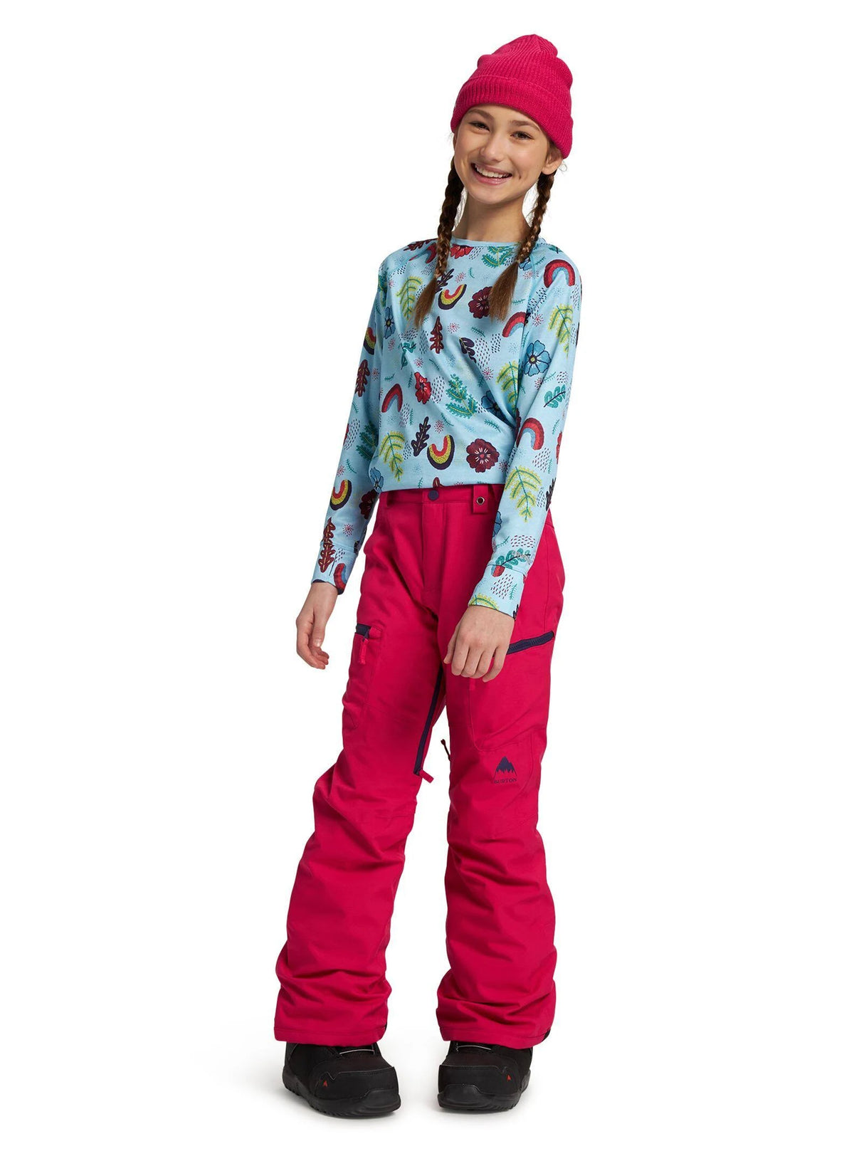 Pink Cargo Pant C7365