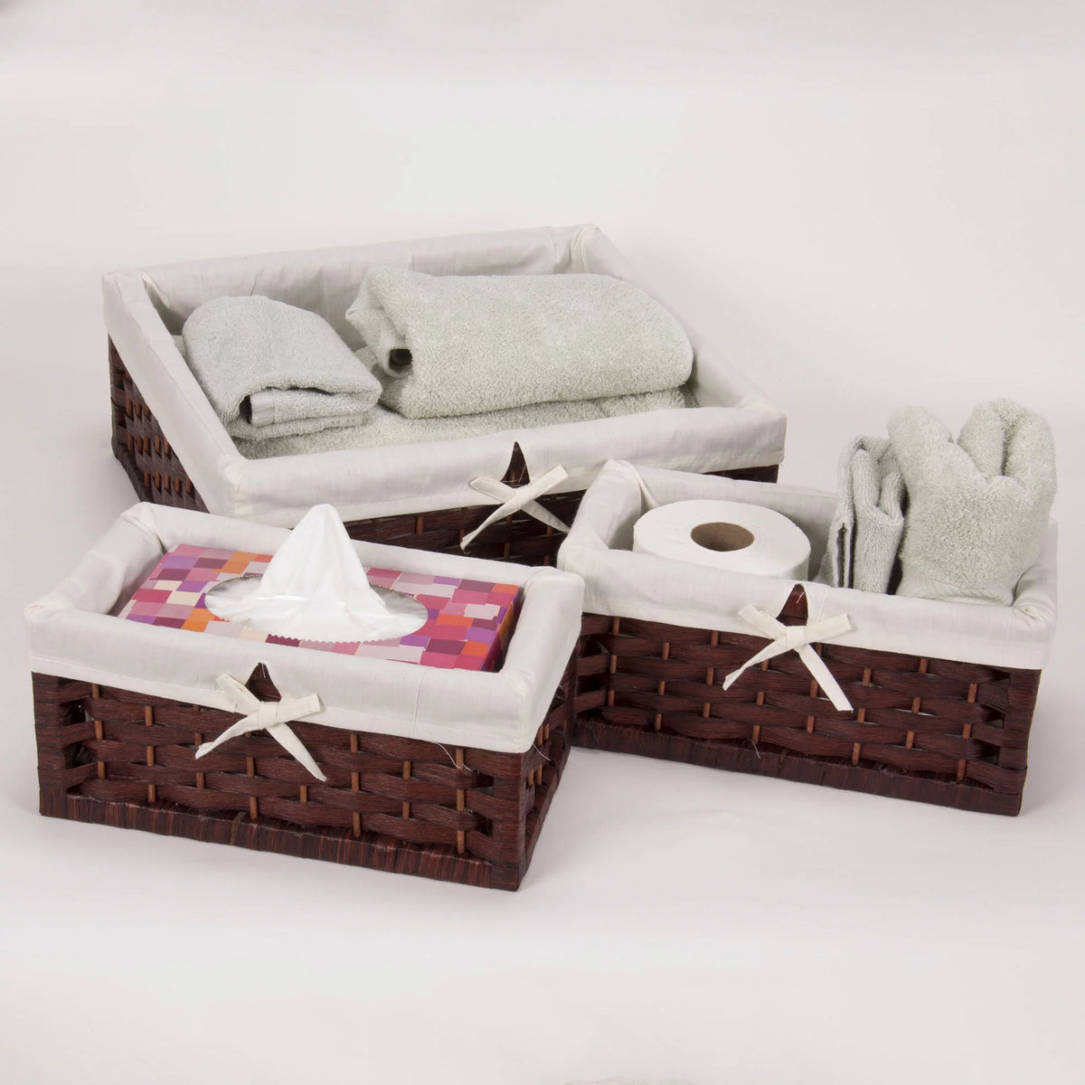 Handwoven Wicker Storage Basket V85760