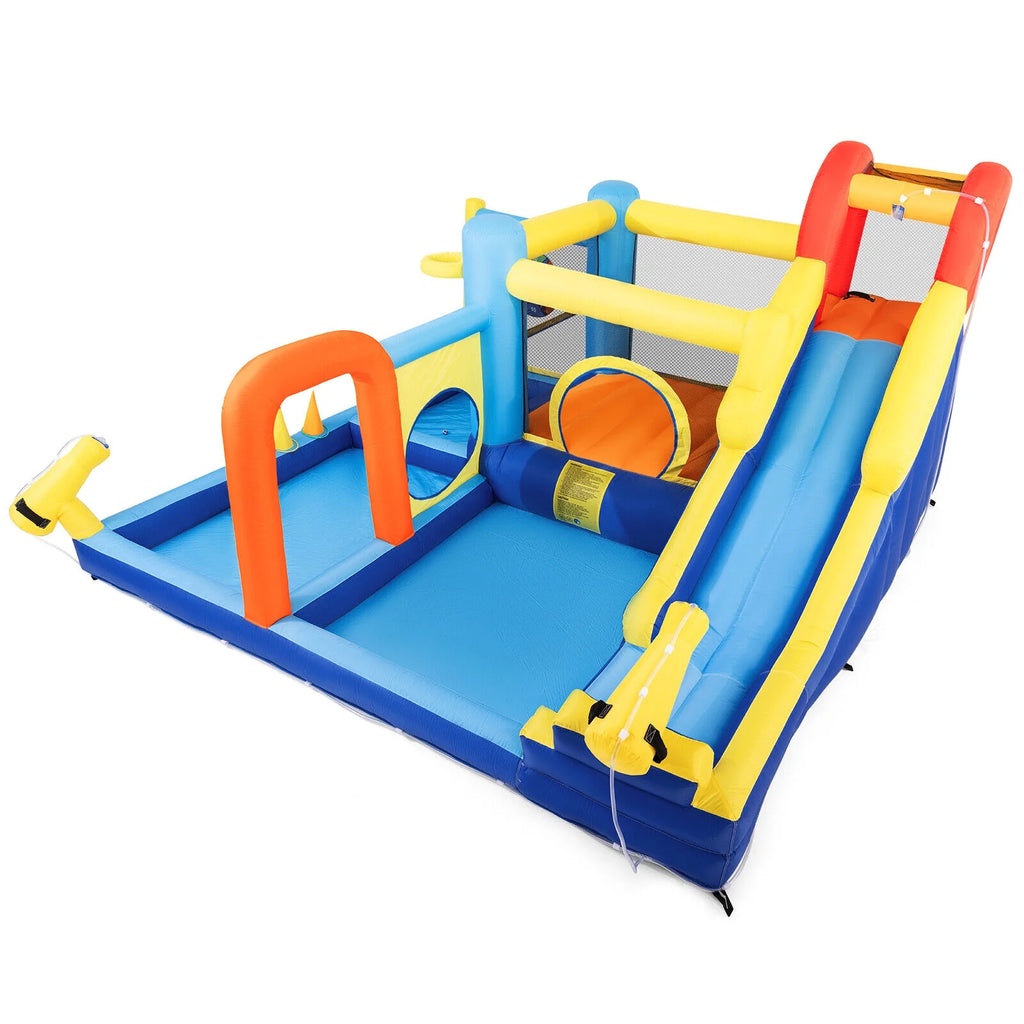Inflatable Water Slide Bounce House with Splash Pool C222