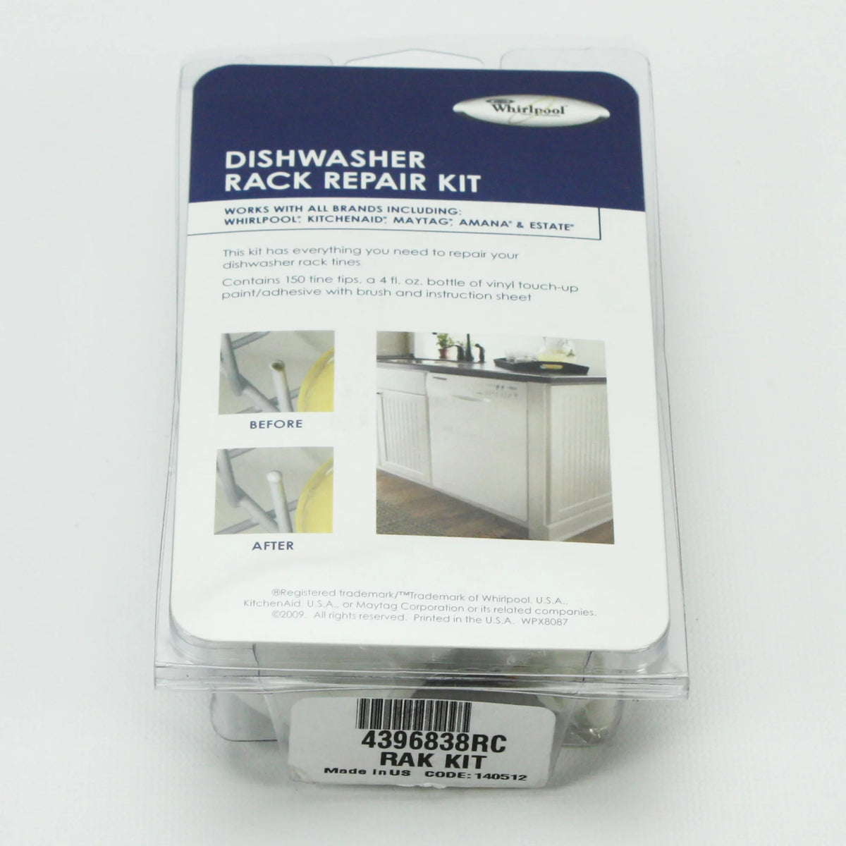 Dishwasher Tine Tip Repair Kit U731