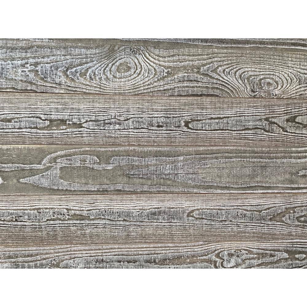 Gray Barn Wood Wall Planks 1/4 in. x 5 in. x 4 ft. 10 Sq. ft. 6-Pack J181