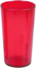 32 Oz. Pebbled Plastic 12/Pack - Red Z5969