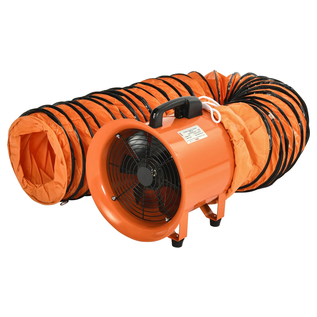 12" Utility Blower Extractor Fan with 16ft Duct Hose L57061