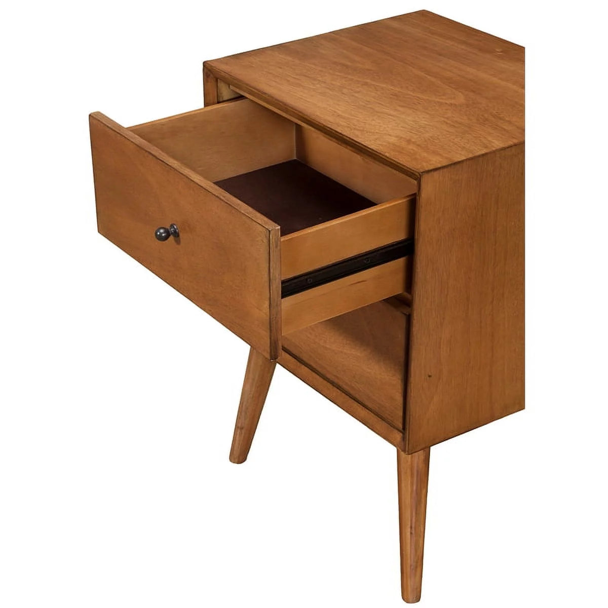 3 Piece Small TV Console Full Size Panel Bed & Nightstand E55222