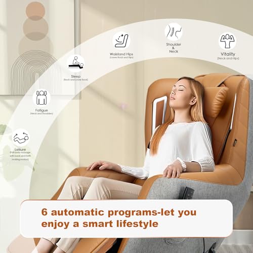 Zero-Gravity Massage Chair 360° Swivel Heat 3D Bluetooth Speaker L755