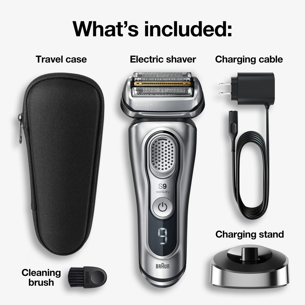 Wet Dry Electric Shaver with Charging Stand X25508