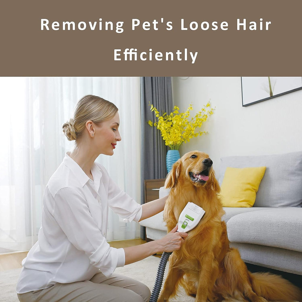 Cordless Pet Vacuum Cleaner with Grooming Brush V435