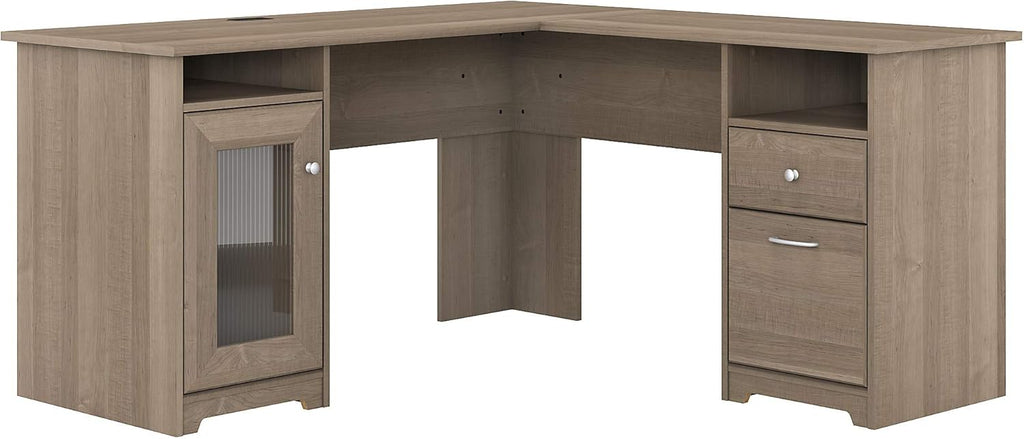 White L Shaped Computer Desk G739